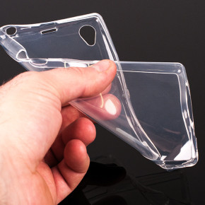 Силиконов гръб ТПУ ултра тънък за Sony Xperia Z1 L39h кристално прозрачен